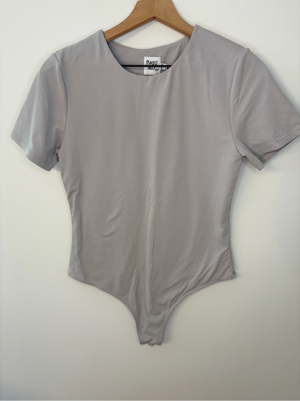 Princess Polly Women’s Double Layer Short Sleeve Bodysuit, Size 10